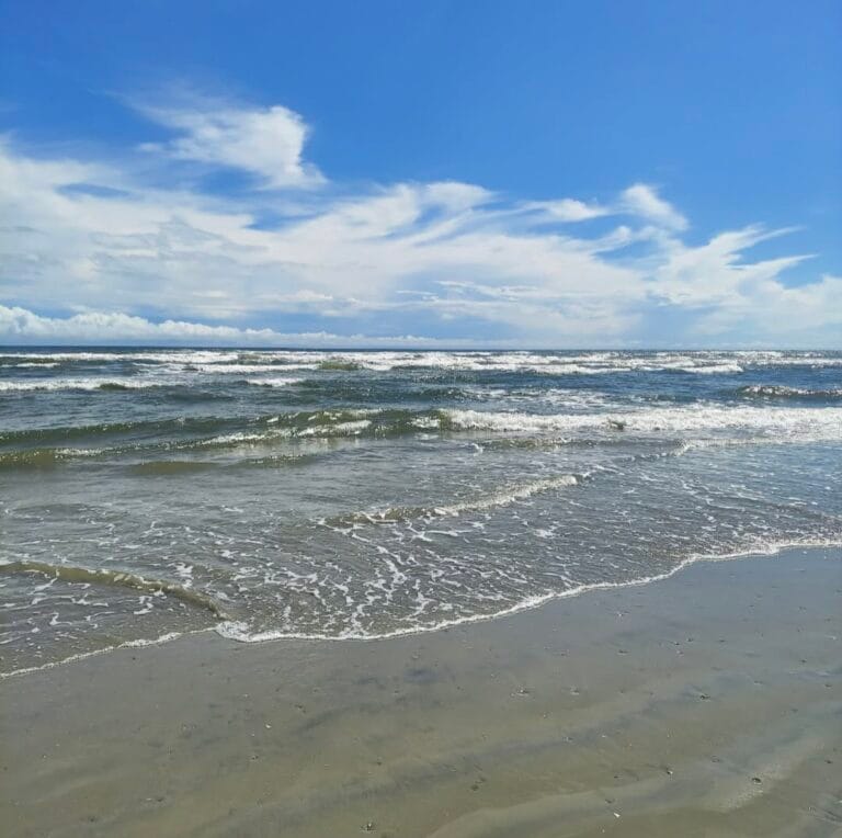 Myrtle Beach sand and ocean