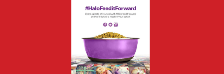 Halo Feed it Forward campaign
