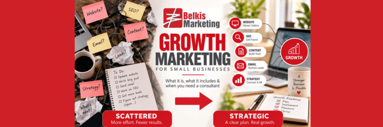 Growth marketing for small business. From scattered to strategic